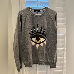 Lulusimonstudio pullover in gray. Size small. Worn once.